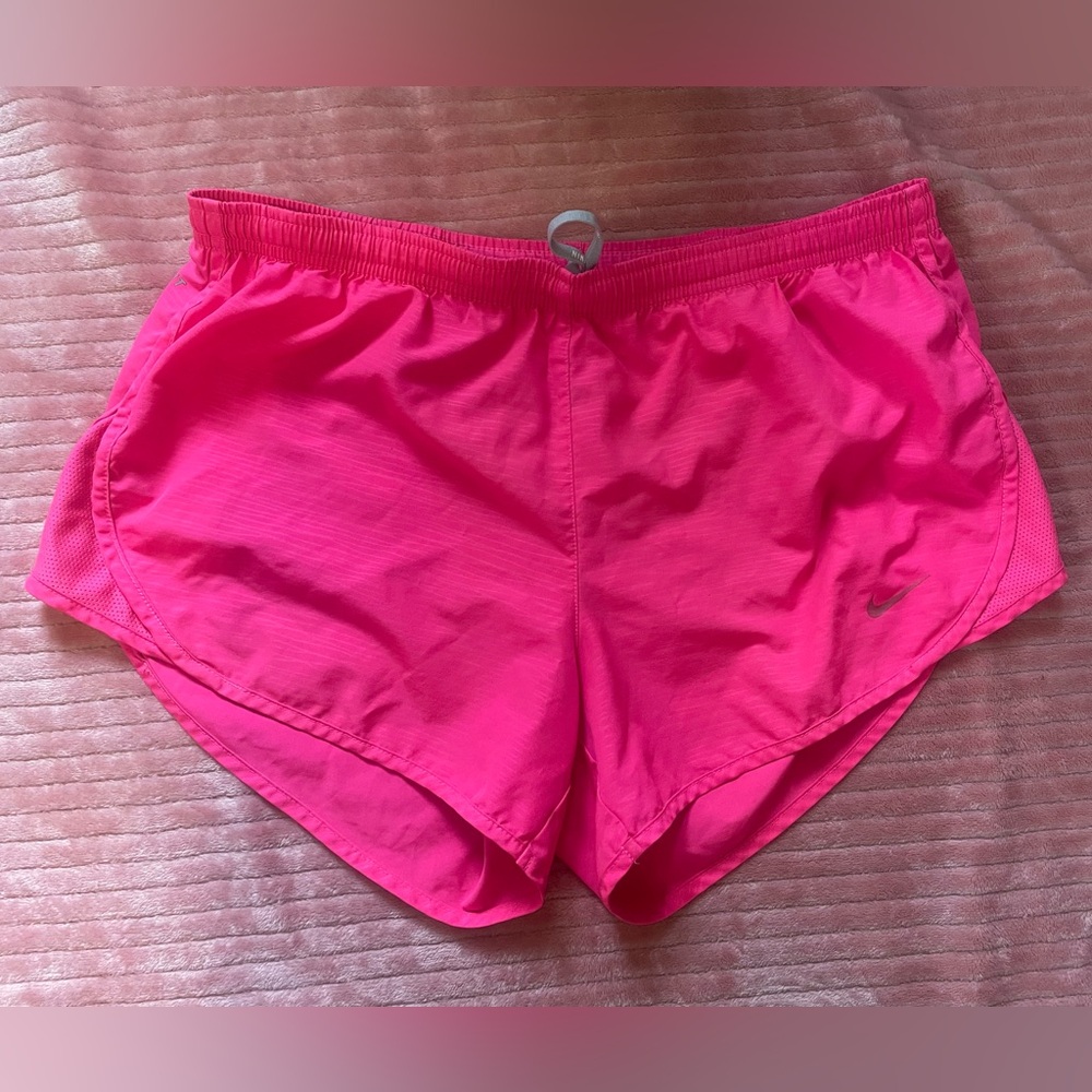 Hot pink women’s Nike shorts
